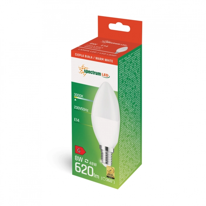 RUM-LUX | LED ŚWIECOWA E14 230V 8W WW | led_swiecowa_e14_230v_8w_ww_[f002].jpg